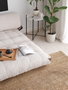 Atelier Del Sofa Fold Kadife 2 - Blanco